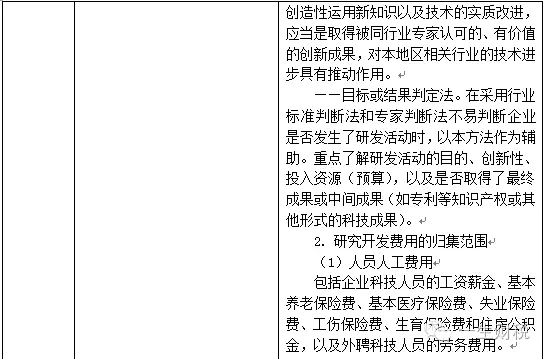 兩表讀懂新高新技術企業認定標準 兩表讀懂新高新技術企業認定標準
