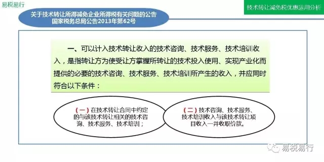 技術(shù)轉(zhuǎn)讓減免稅優(yōu)惠運(yùn)用分析(上篇) 技術(shù)轉(zhuǎn)讓減免稅優(yōu)惠運(yùn)用分析(上篇)
