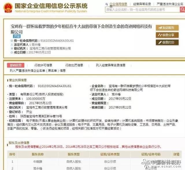 信用系統 信用公示系統
